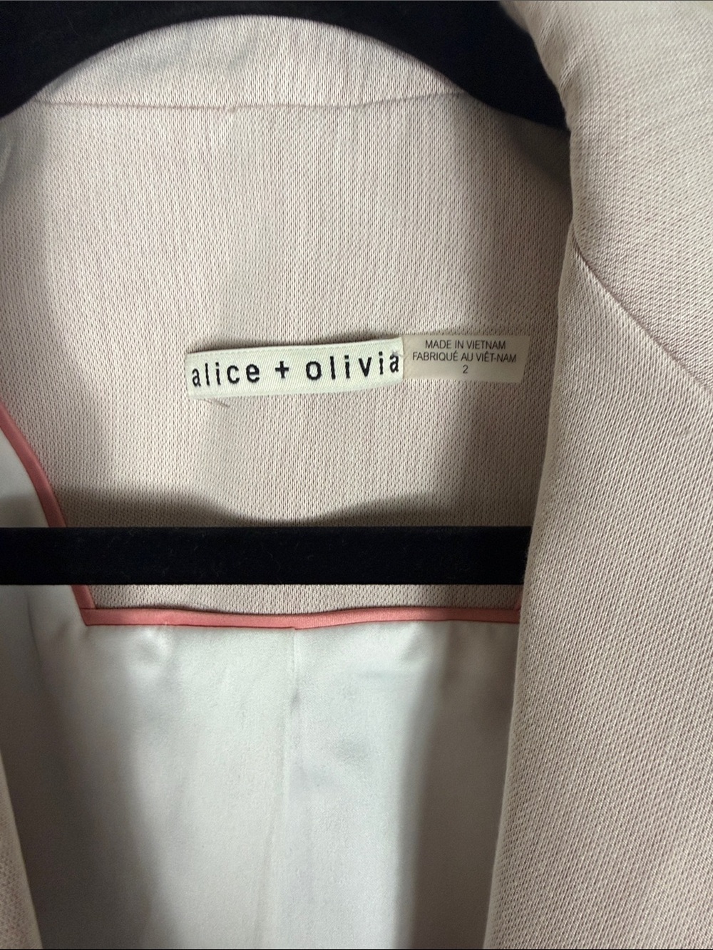Alice & Olivia Mya Floral Jacquard Blazer - Picture 6 of 8